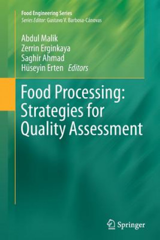 Könyv Food Processing: Strategies for Quality Assessment Saghir Ahmad