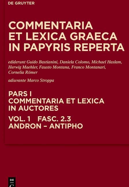 Kniha Andron, Antimachus, Antiphon Guido Bastianini