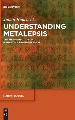 Libro Understanding Metalepsis Julian Hanebeck