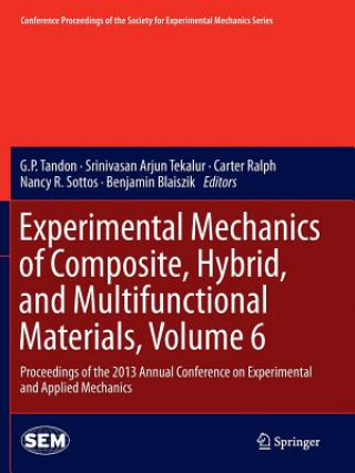 Carte Experimental Mechanics of Composite, Hybrid, and Multifunctional Materials, Volume 6 Benjamin Blaiszik