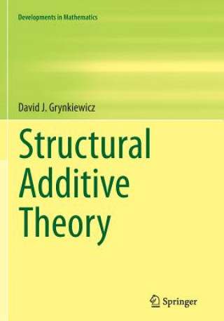 Kniha Structural Additive Theory David Grynkiewicz