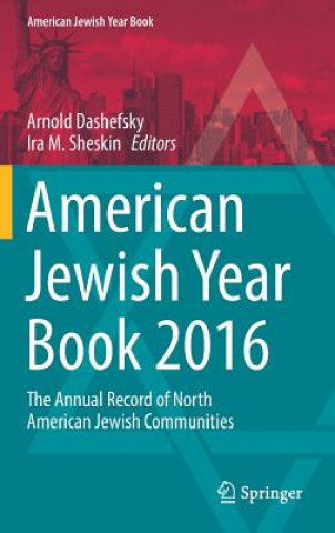 Könyv American Jewish Year Book 2016 Arnold Dashefsky