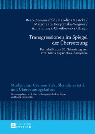 Kniha Transgressionen Im Spiegel Der Uebersetzung Beate Sommerfeld