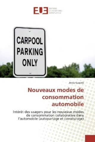 Carte Nouveaux modes de consommation automobile Anne Gauvrit