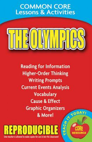 Könyv The Olympics: Common Core Lessons & Activities Carole Marsh