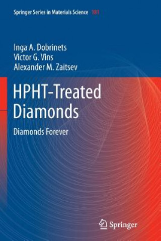 Könyv HPHT-Treated Diamonds Alexander M. Zaitsev