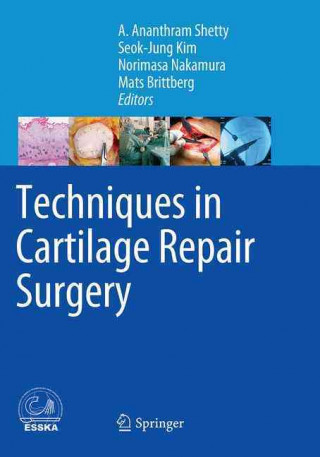 Kniha Techniques in Cartilage Repair Surgery A. Ananthram Shetty