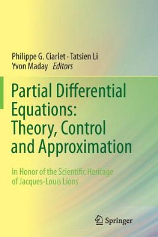 Livre Partial Differential Equations: Theory, Control and Approximation Philippe G. Ciarlet