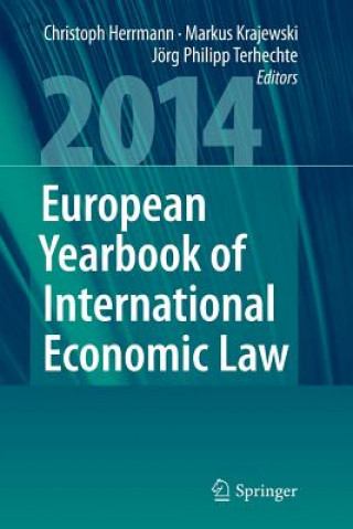 Kniha European Yearbook of International Economic Law 2014 Christoph Herrmann