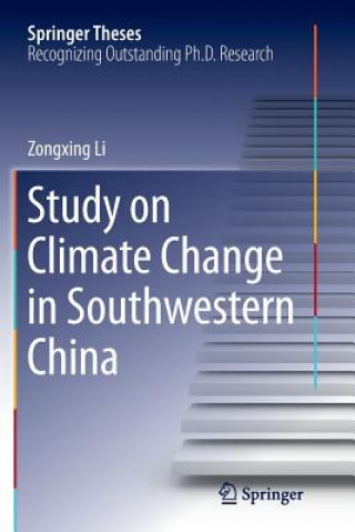 Knjiga Study on Climate Change in Southwestern China Zongxing Li