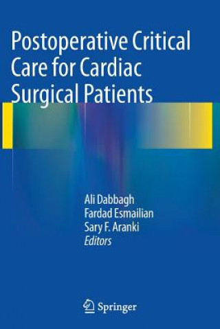 Kniha Postoperative Critical Care for Cardiac Surgical Patients Sary F. Aranki