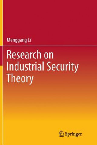 Kniha Research on Industrial Security Theory Menggang Li