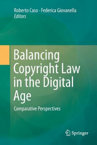 Книга Balancing Copyright Law in the Digital Age Roberto Caso