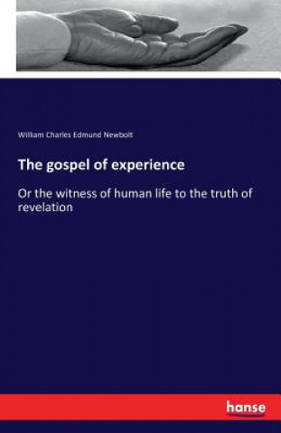 Kniha gospel of experience William Charles Edmund Newbolt