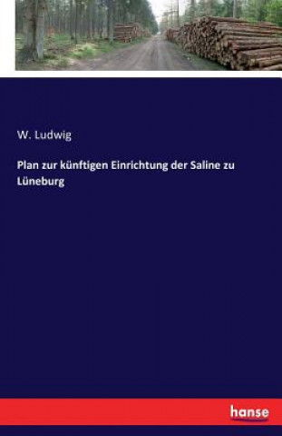 Kniha Plan zur kunftigen Einrichtung der Saline zu Luneburg W Ludwig