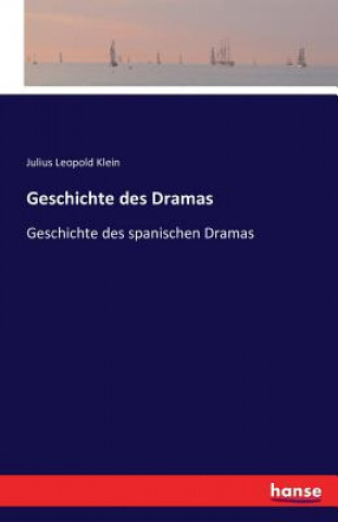 Carte Geschichte des Dramas Julius Leopold Klein