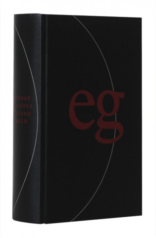 Kniha Evangelisches Gesangbuch (EG 42) - Taschenausgabe Kunstleder schwarz 