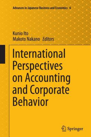 Kniha International Perspectives on Accounting and Corporate Behavior Kunio Ito