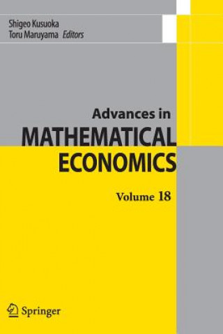 Kniha Advances in Mathematical Economics Volume 18 Shigeo Kusuoka
