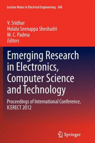 Knjiga Emerging Research in Electronics, Computer Science and Technology M C Padma