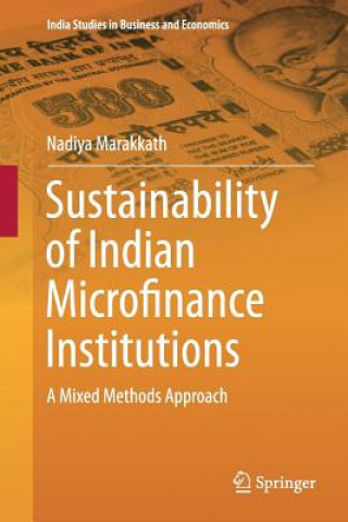 Kniha Sustainability of Indian Microfinance Institutions Nadiya Marakkath