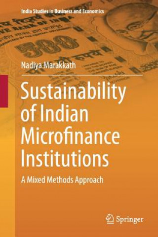 Könyv Sustainability of Indian Microfinance Institutions Nadiya Marakkath