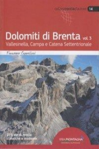 Carte Dolomiti di Brenta vol. 3 Francesco Cappellari