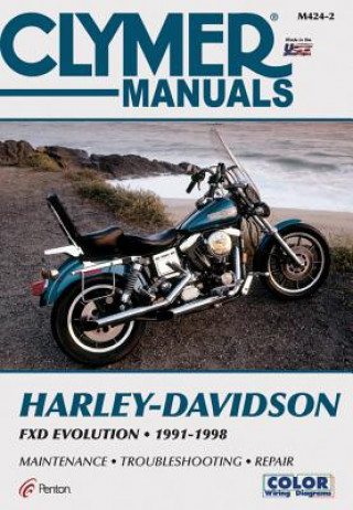 Kniha Clymer Harley-Davidson FXD Evolution Penton