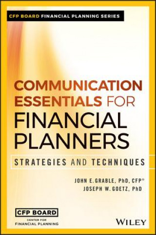 Książka Communication Essentials for Financial Planners John E. Grable