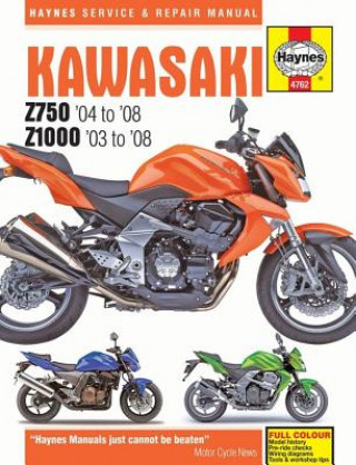 Könyv Kawasaki Z750 & Z1000 (03 - 08) Anon