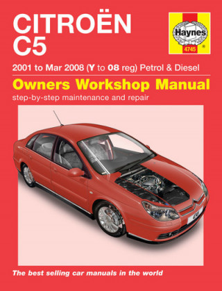 Kniha Citroen C5 Owners Workshop Manual Anon