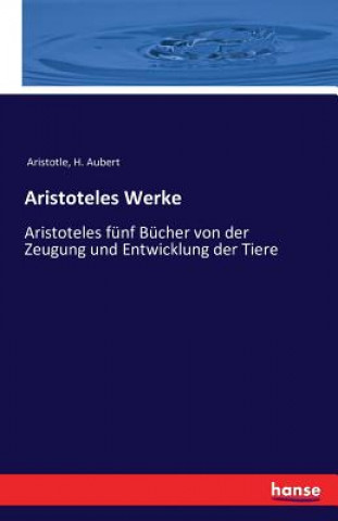 Kniha Aristoteles Werke Aristotle