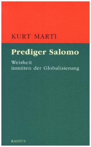 Книга Prediger Salomo Kurt Marti