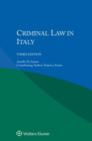 Kniha Criminal Law in Italy Amato