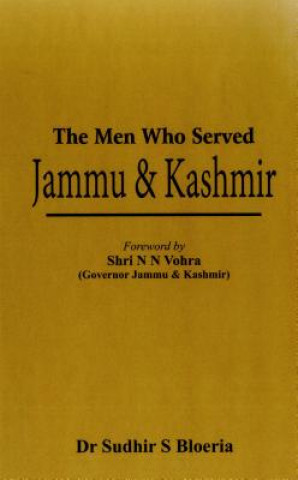 Kniha Men Who Served Jammu & Kashmir Dr S. S. Bloeria
