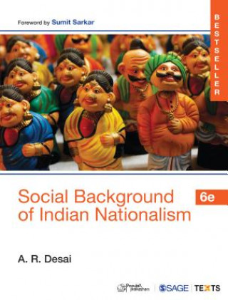 Kniha Social Background of Indian Nationalism A. R. Desai