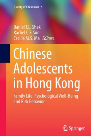 Kniha Chinese Adolescents in Hong Kong Cecilia M. S. Ma