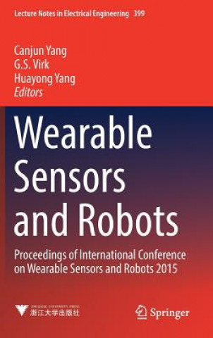 Knjiga Wearable Sensors and Robots Canjun Yang