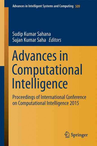 Kniha Advances in Computational Intelligence Sudip Kumar Sahana