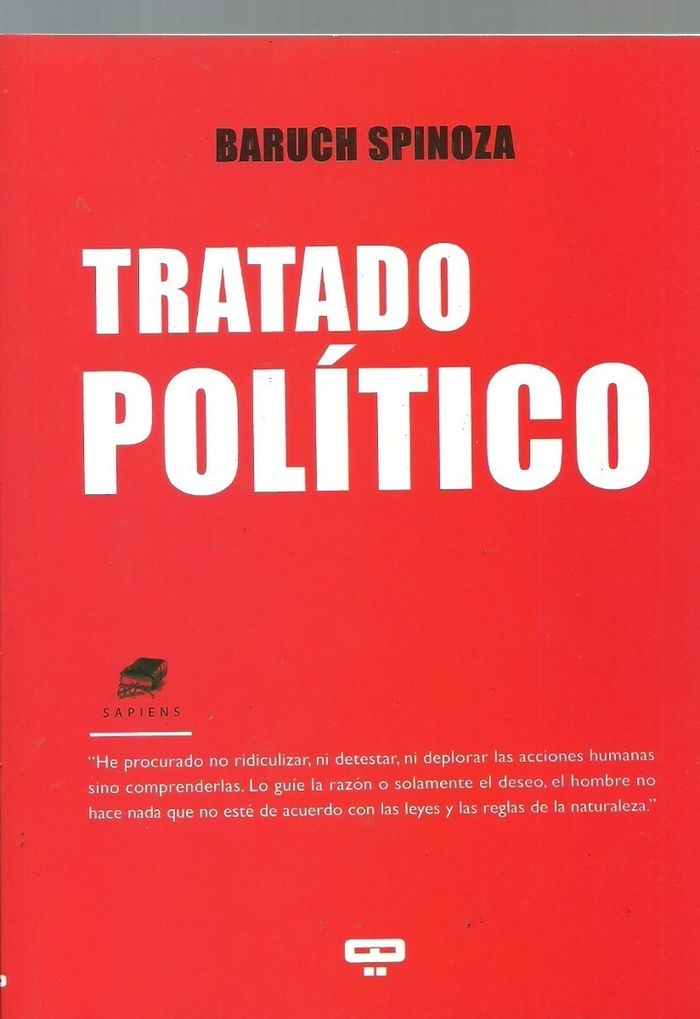 Kniha Tratado Político BARUCH SPINOZA