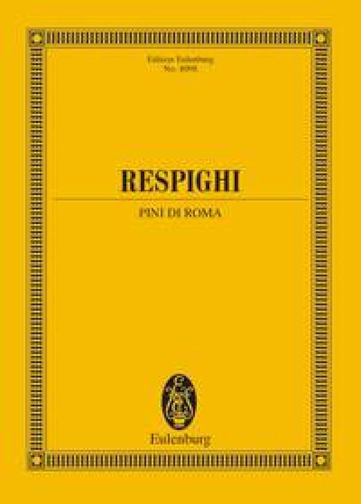Knjiga Pini Di Roma OTTORINO RESPIGHI