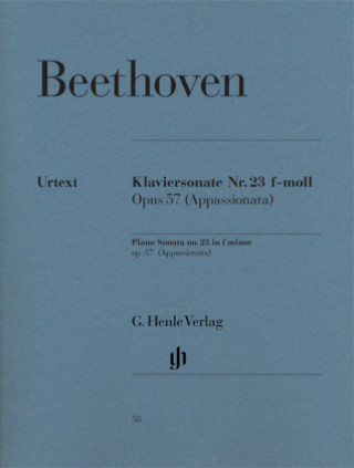 Tlačovina Klaviersonate f-Moll op.57 (Appassionata) Ludwig van Beethoven