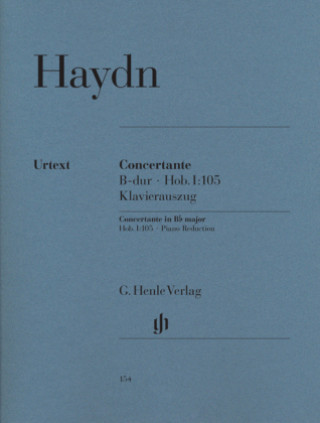 Nyomtatványok Concertante B-Dur Hob.I: 105, Klavierauszug Joseph Haydn