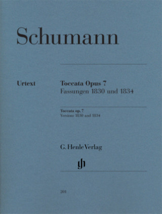 Materiale tipărite Toccata C-Dur op.7, Klavier Robert Schumann