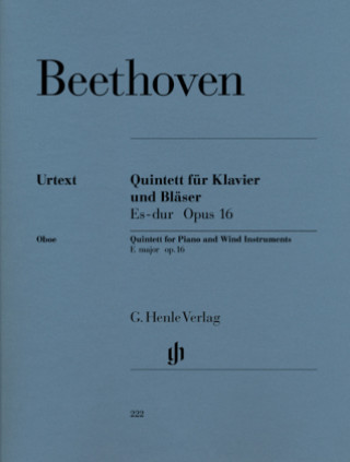 Tiskanica Klavierquintett Es-Dur op.16 (Bläserfassung), Klavier, Oboe, Klarinette, Horn und Fagott Ludwig van Beethoven