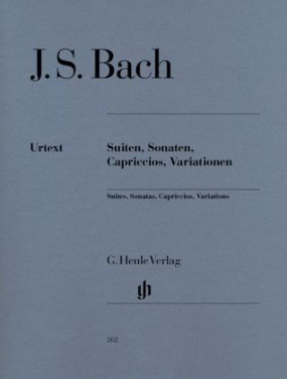 Materiale tipărite Suiten, Sonaten, Capriccios, Variationen, für Klavier Johann Sebastian Bach