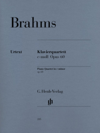 Tiskovina Klavierquartett c-Moll op.60 Johannes Brahms