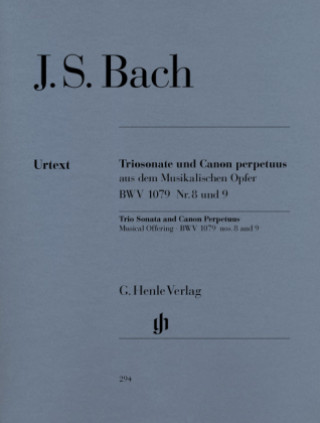 Tiskanica Triosonate und Canon perpetuus (aus dem Musikalischen Opfer) BWV 1079 Nr. 8 und 9, Flöte, Violine und Continuo Johann Sebastian Bach