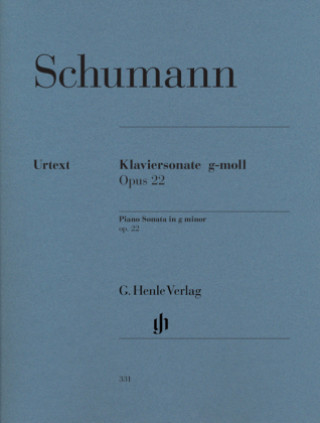 Materiale tipărite Klaviersonate g-Moll op.22 (mit ursprünglichem Finalsatz) Robert Schumann