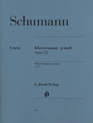 Printed items Klaviersonate g-Moll op.22 (mit ursprünglichem Finalsatz) Robert Schumann